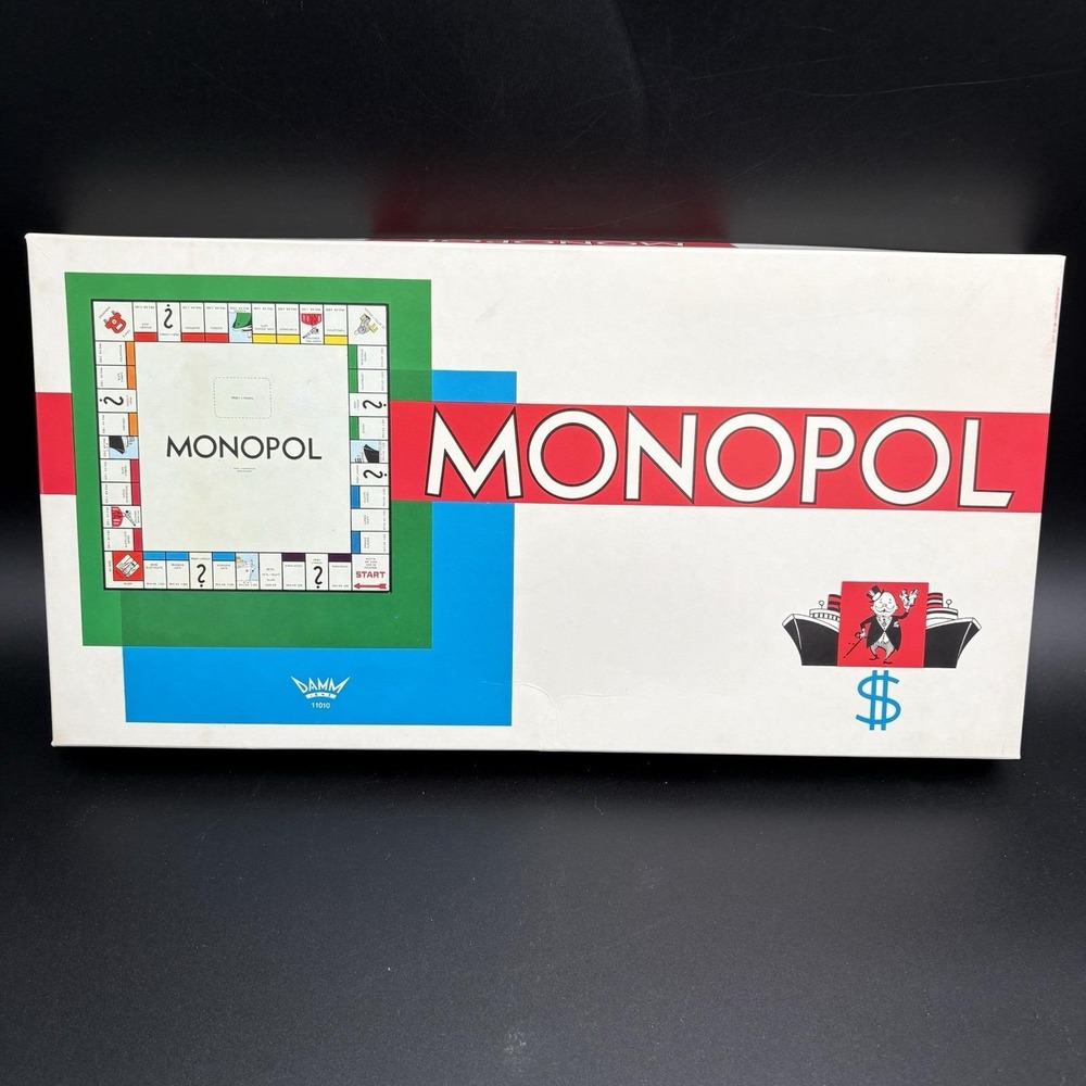 Vintage 1960's Monopol Monopoly Norwegian Version Oslo Rare